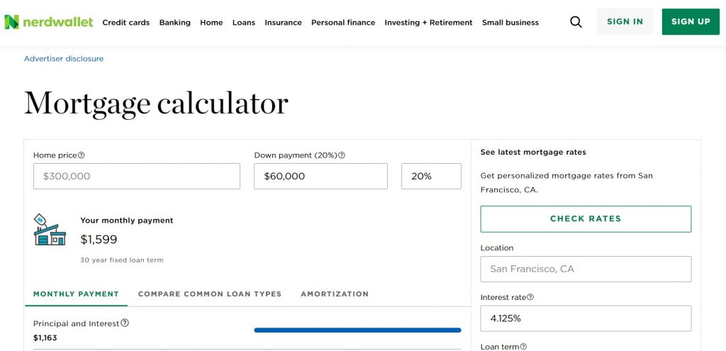 hypotheek calculator